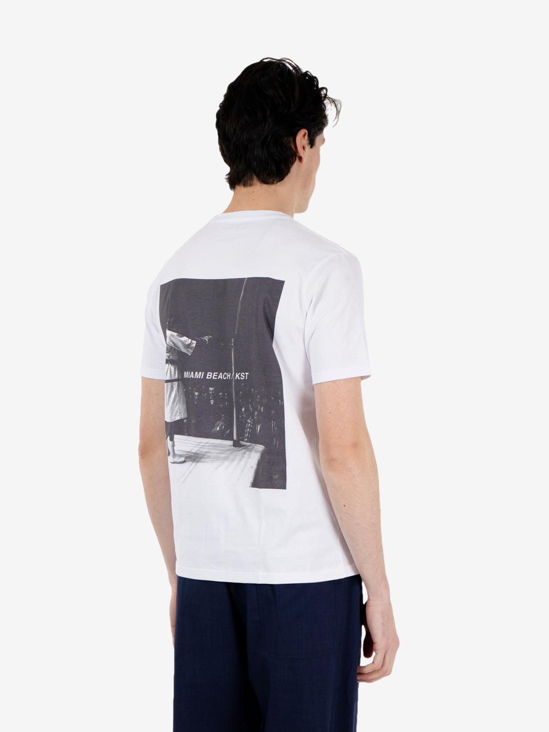 T-shirt Miamib bianca