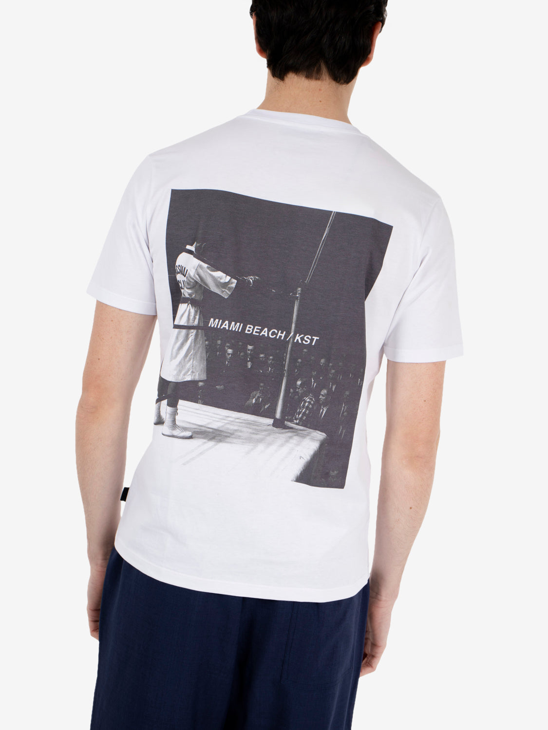 T-shirt Miamib bianca