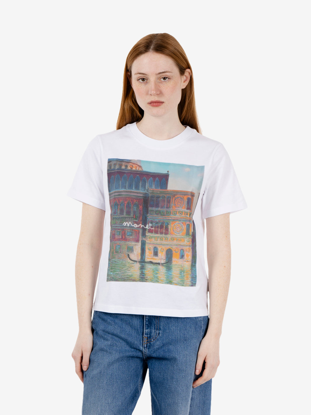 T-shirt Silmon white