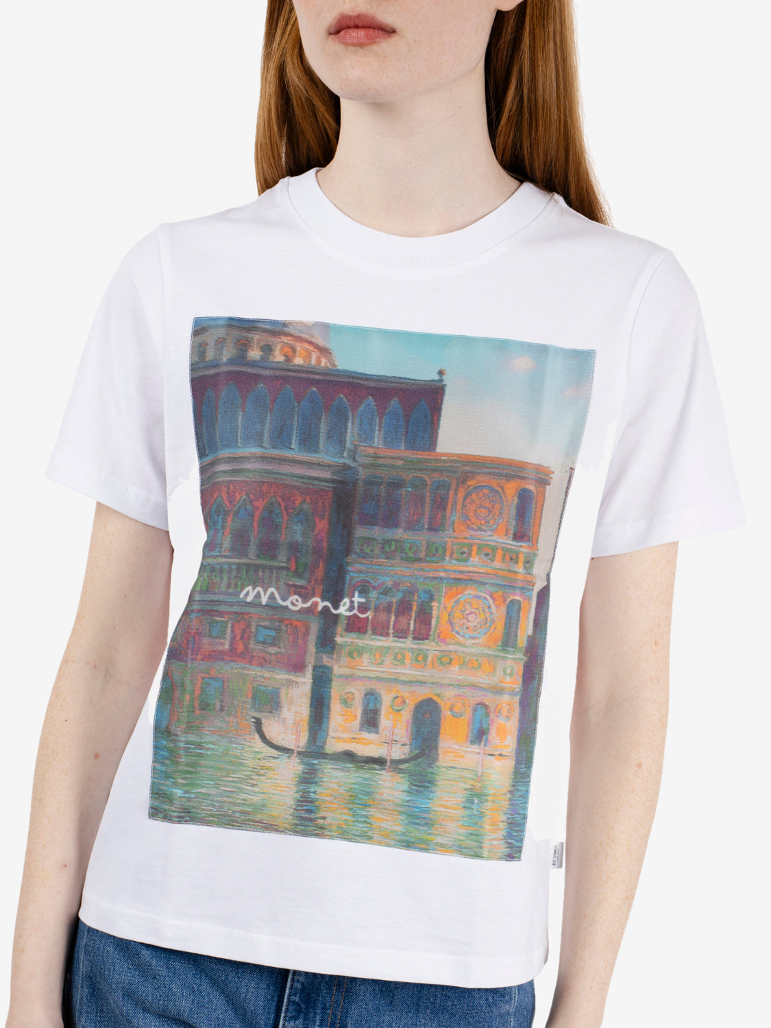 T-shirt Silmon white