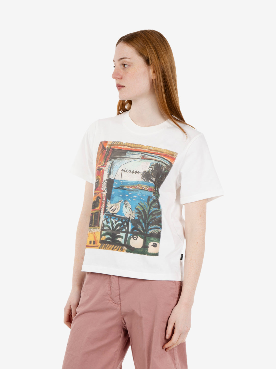 Silpica cream T-shirt