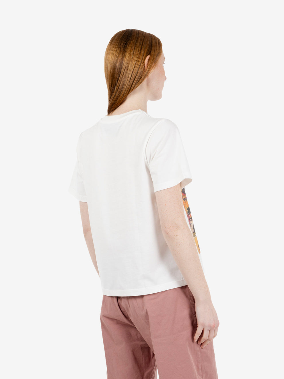 Silpica cream T-shirt