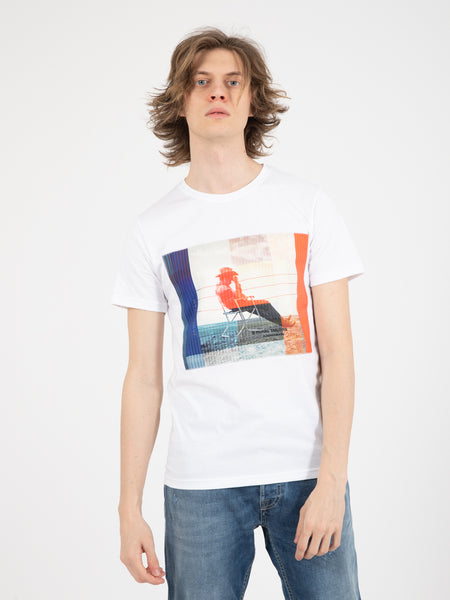 T-shirt Snapshot James Dean white