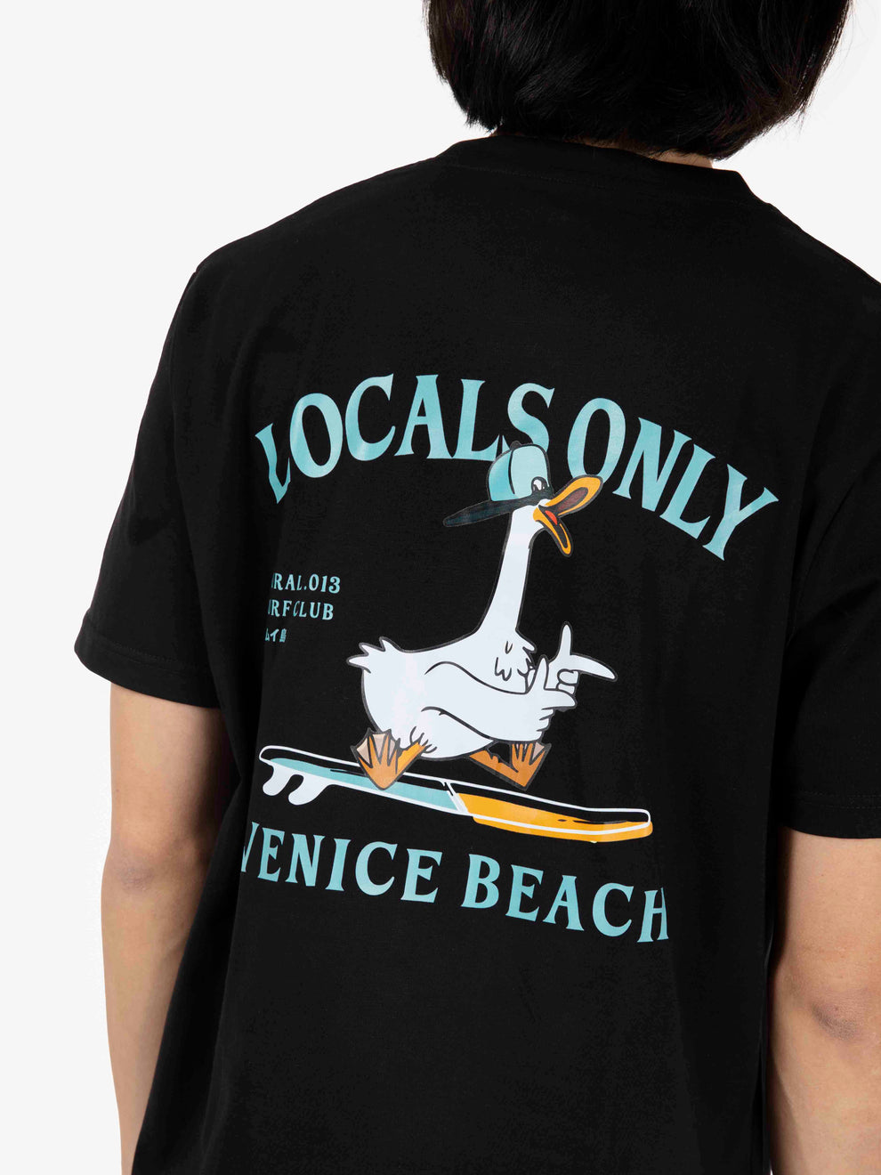 T-shirt S573 Surfclub nero