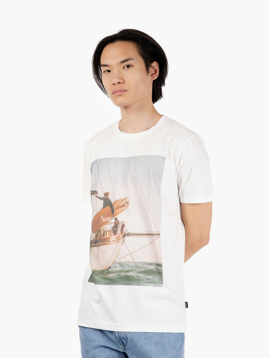 T-shirt S576 Seafarer bianco