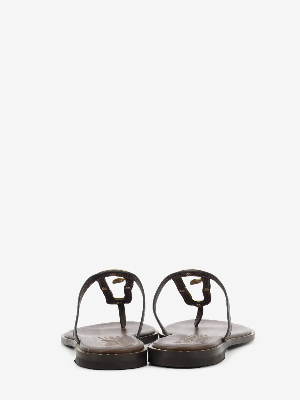 Sandalo infradito gioiello choco / gold