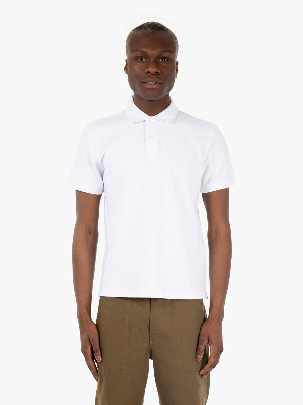 Polo maniche corte Amedee white