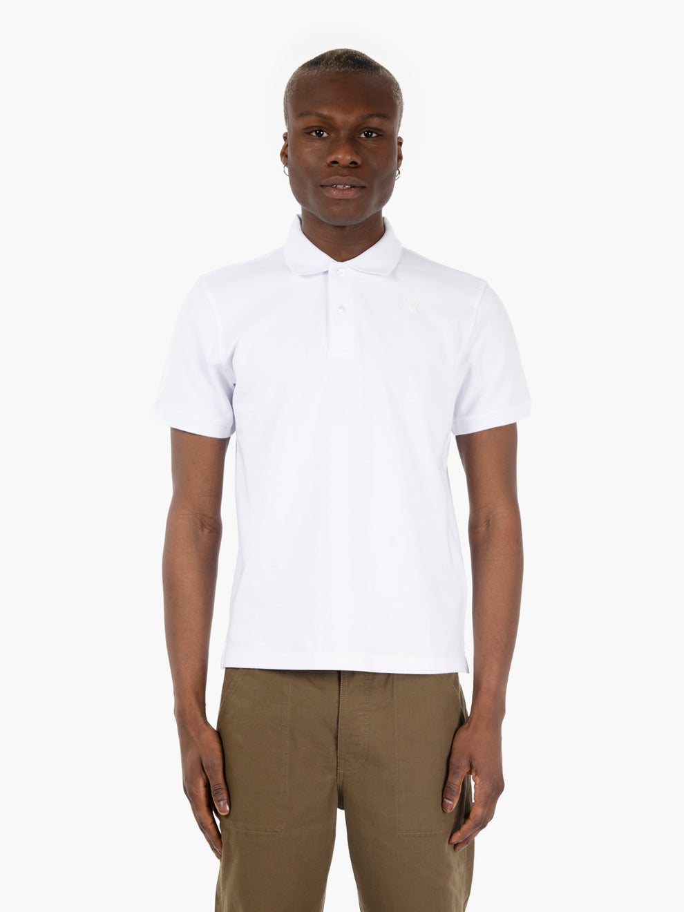 Polo maniche corte Amedee white