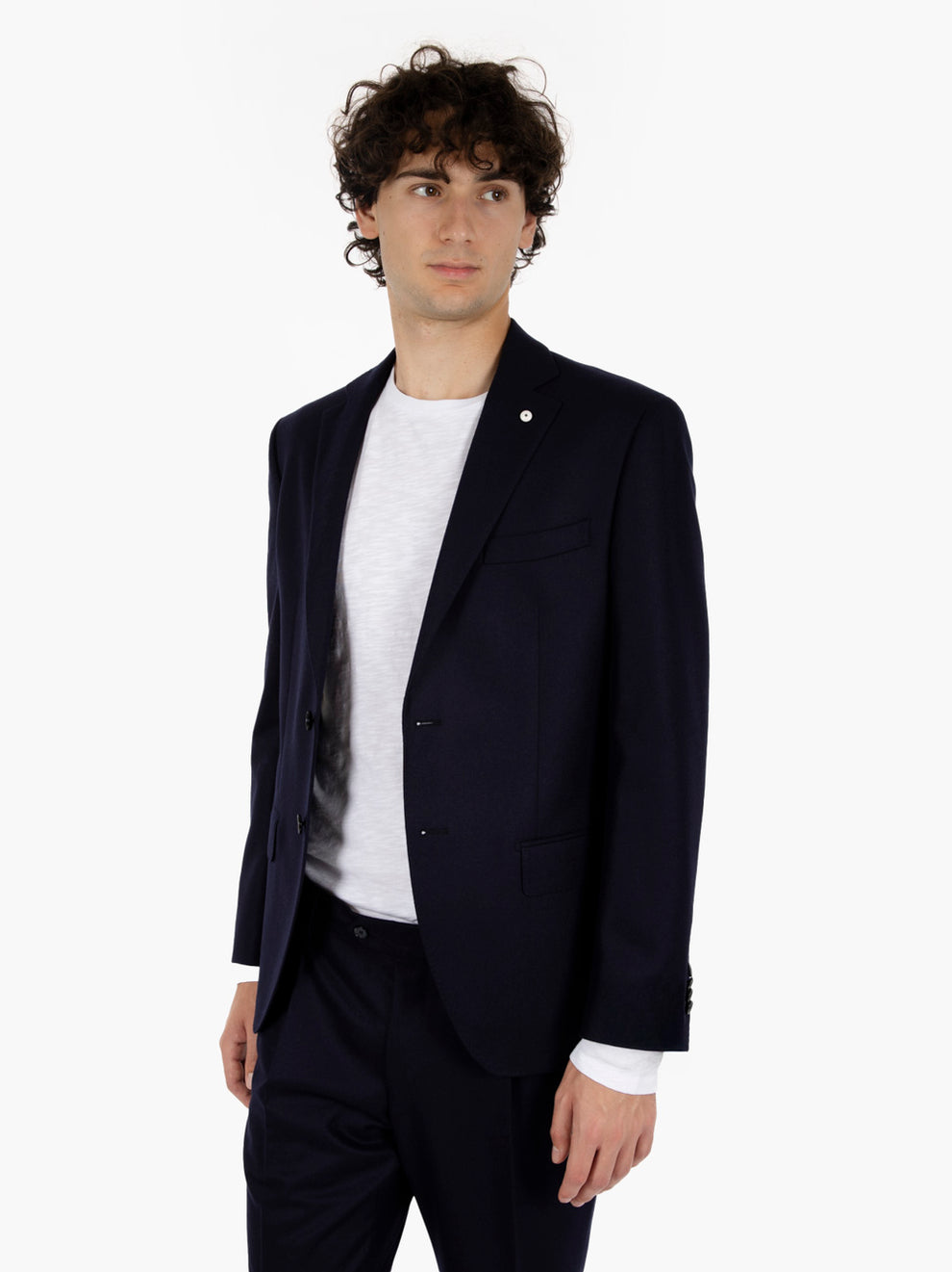 Abito in lana navy