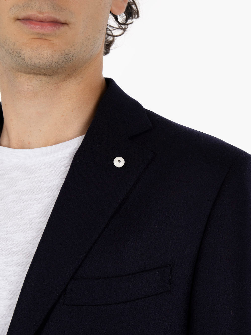 Abito in lana navy
