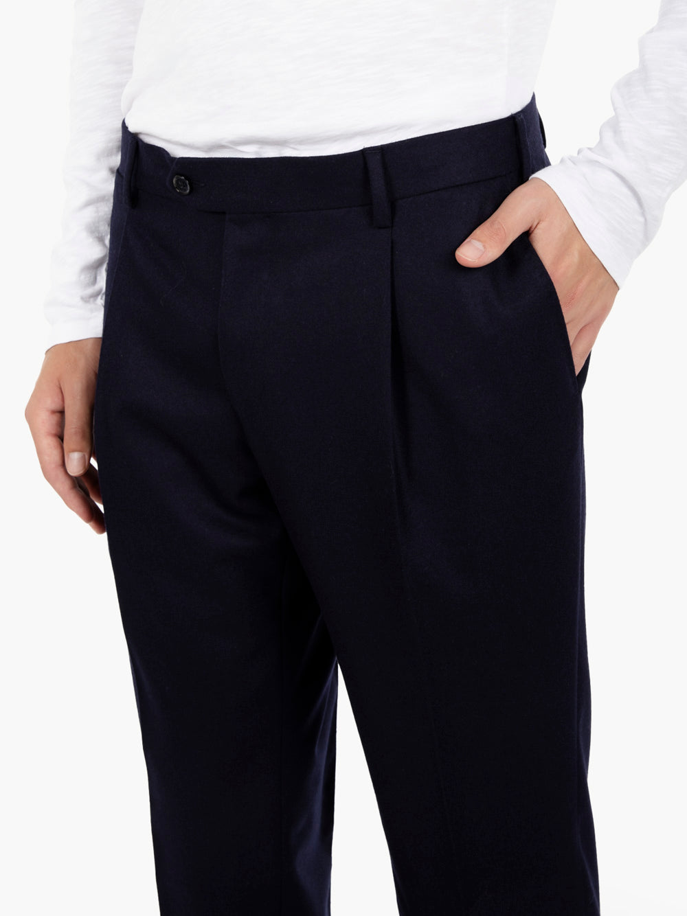 Abito in lana navy