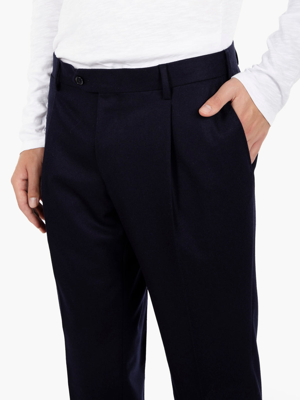 Abito in lana navy