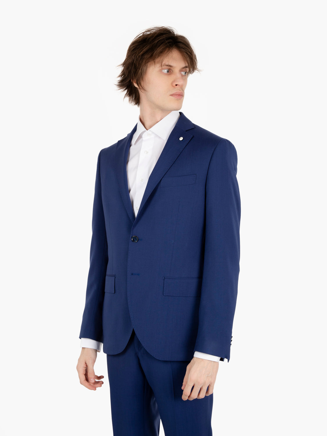 Abito in lana vergine 3126 royal