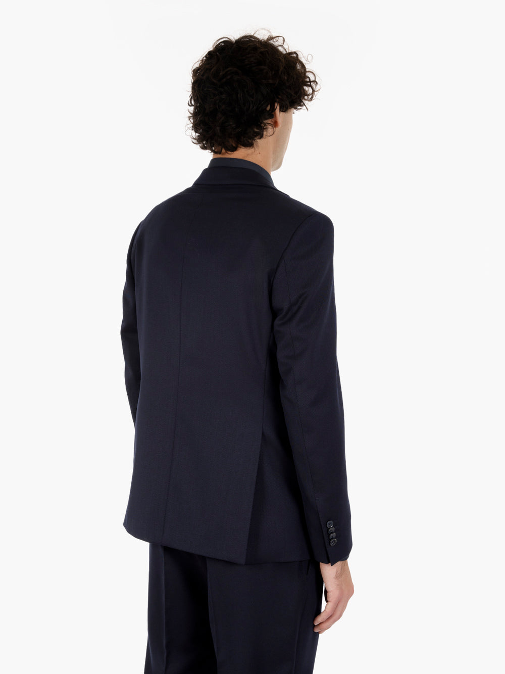 Abito monopetto foderato navy