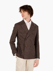 L.B.M - Blazer doppiopetto moro