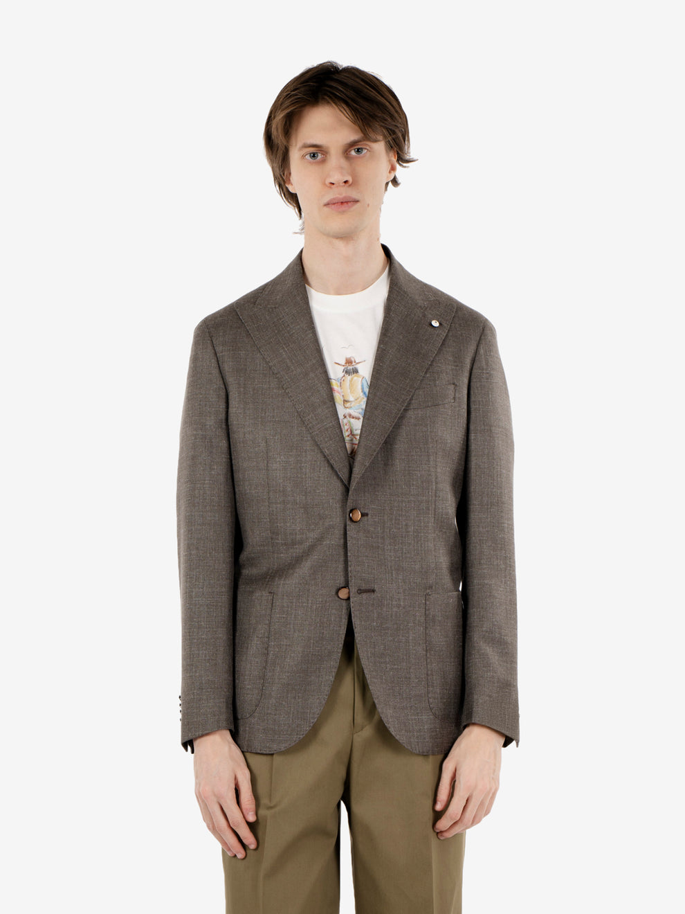 Blazer monopetto moro