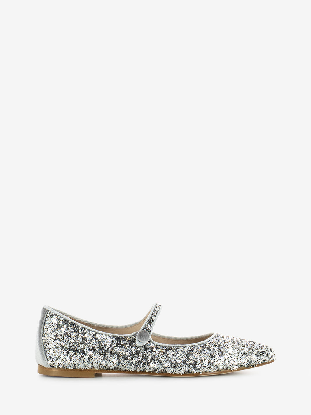 Baby ballerina Glyfa silver sequins 