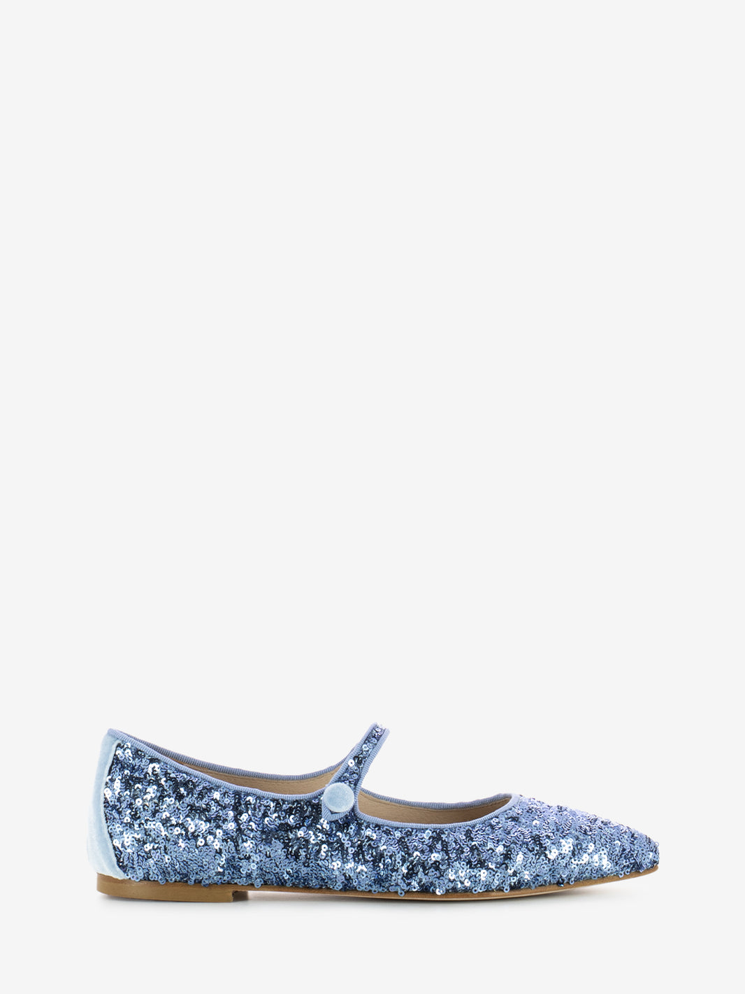 Baby ballerina Glyfa blue sequins 