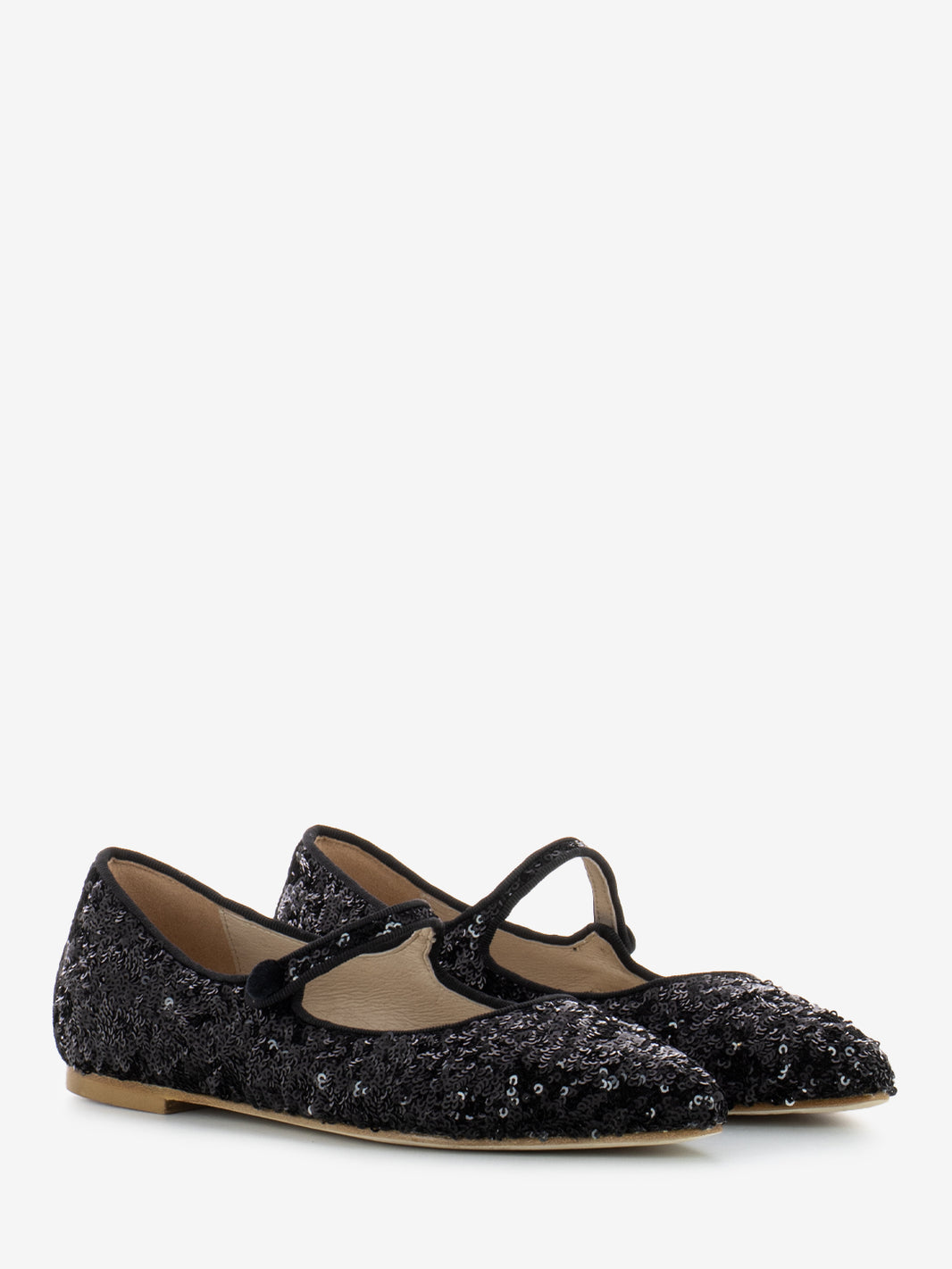 Baby ballerina Glyfa black sequins 