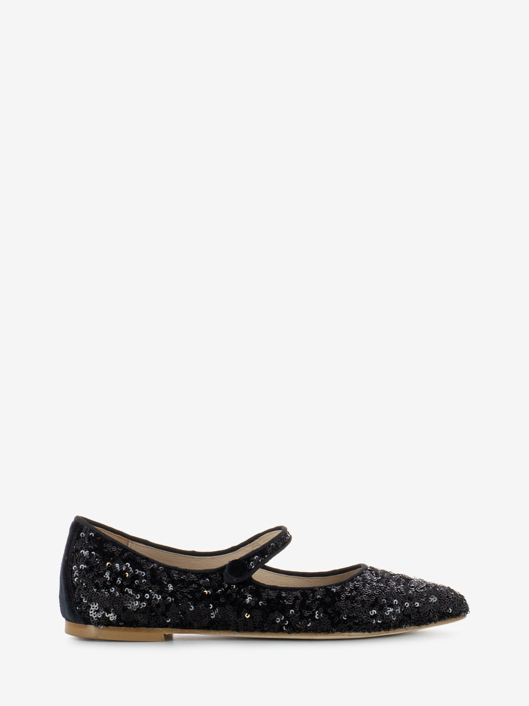 Baby ballerina Glyfa black sequins 