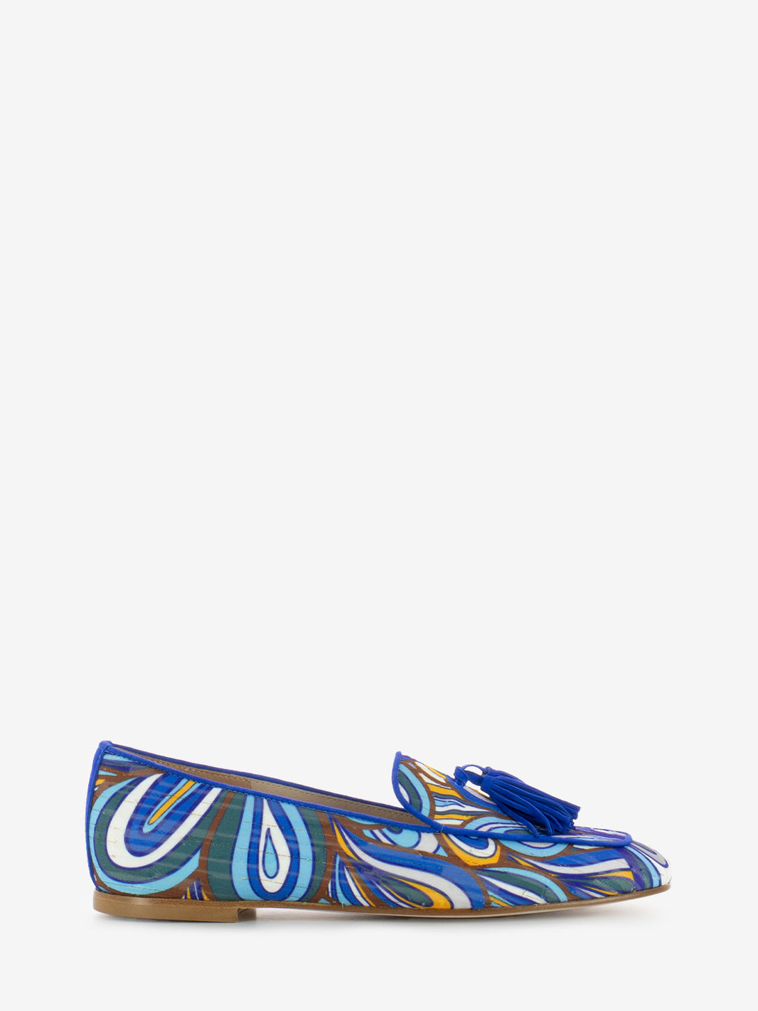 Mocassini Dune con nappine bluette