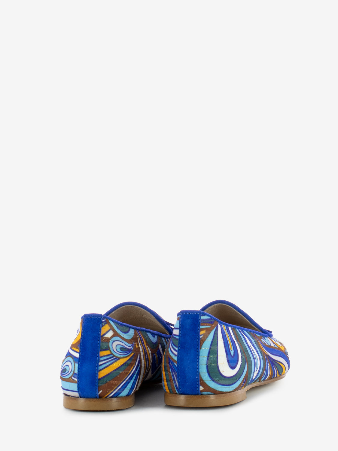 Mocassini Dune con nappine bluette