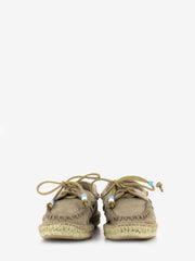 LAGOA - Scarpa da barca in suede beige