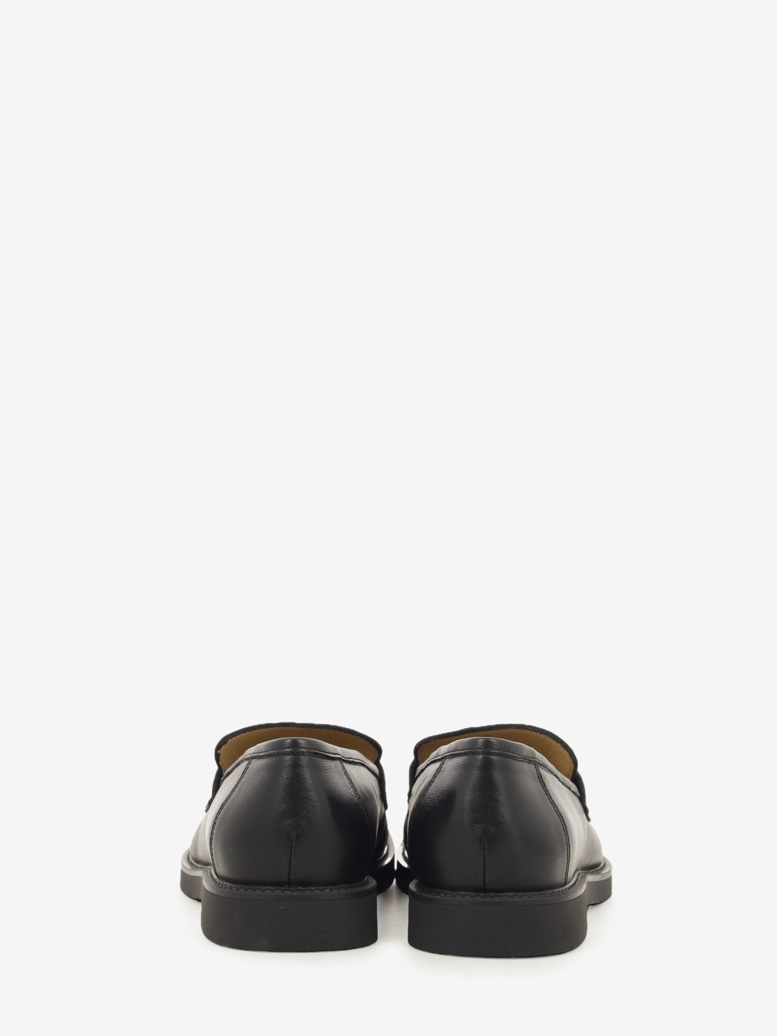 BLACK CALFSKIN LOAFER 4000_BLACK