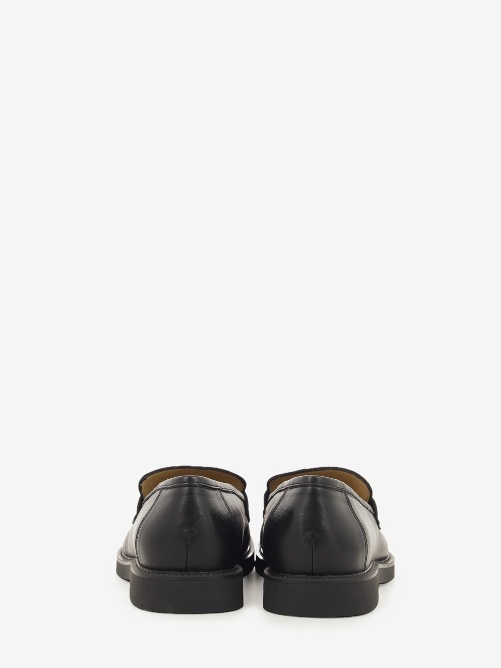 BLACK CALFSKIN LOAFER 4000_BLACK