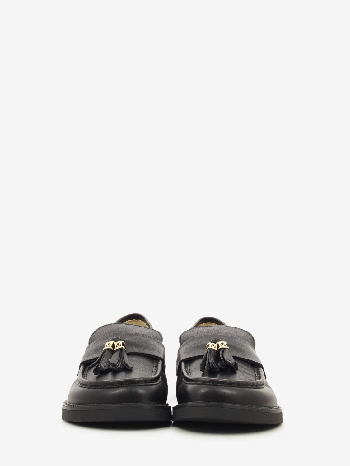 BLACK CALFSKIN LOAFER 4000_BLACK