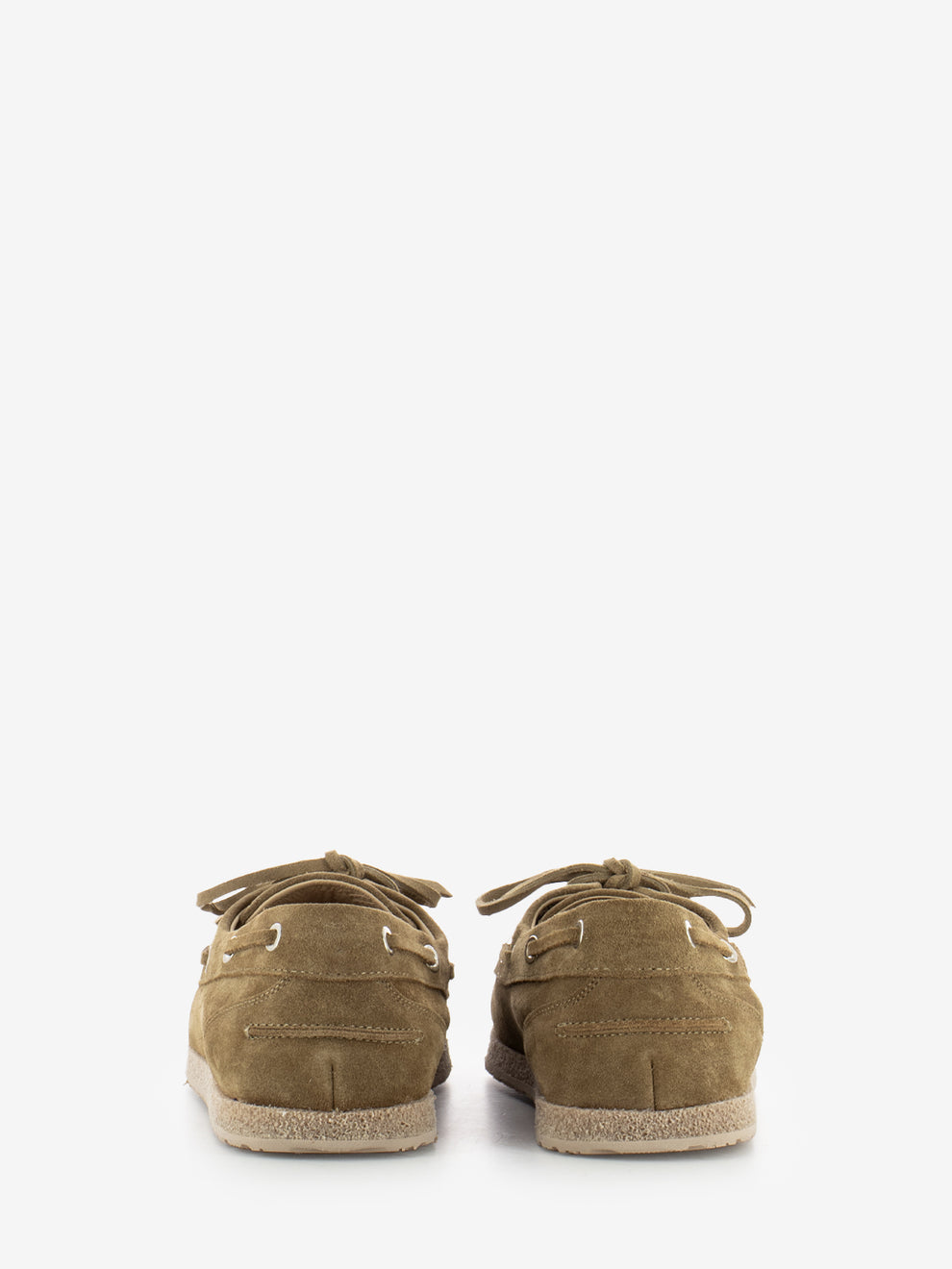 Mocassini in suede legno
