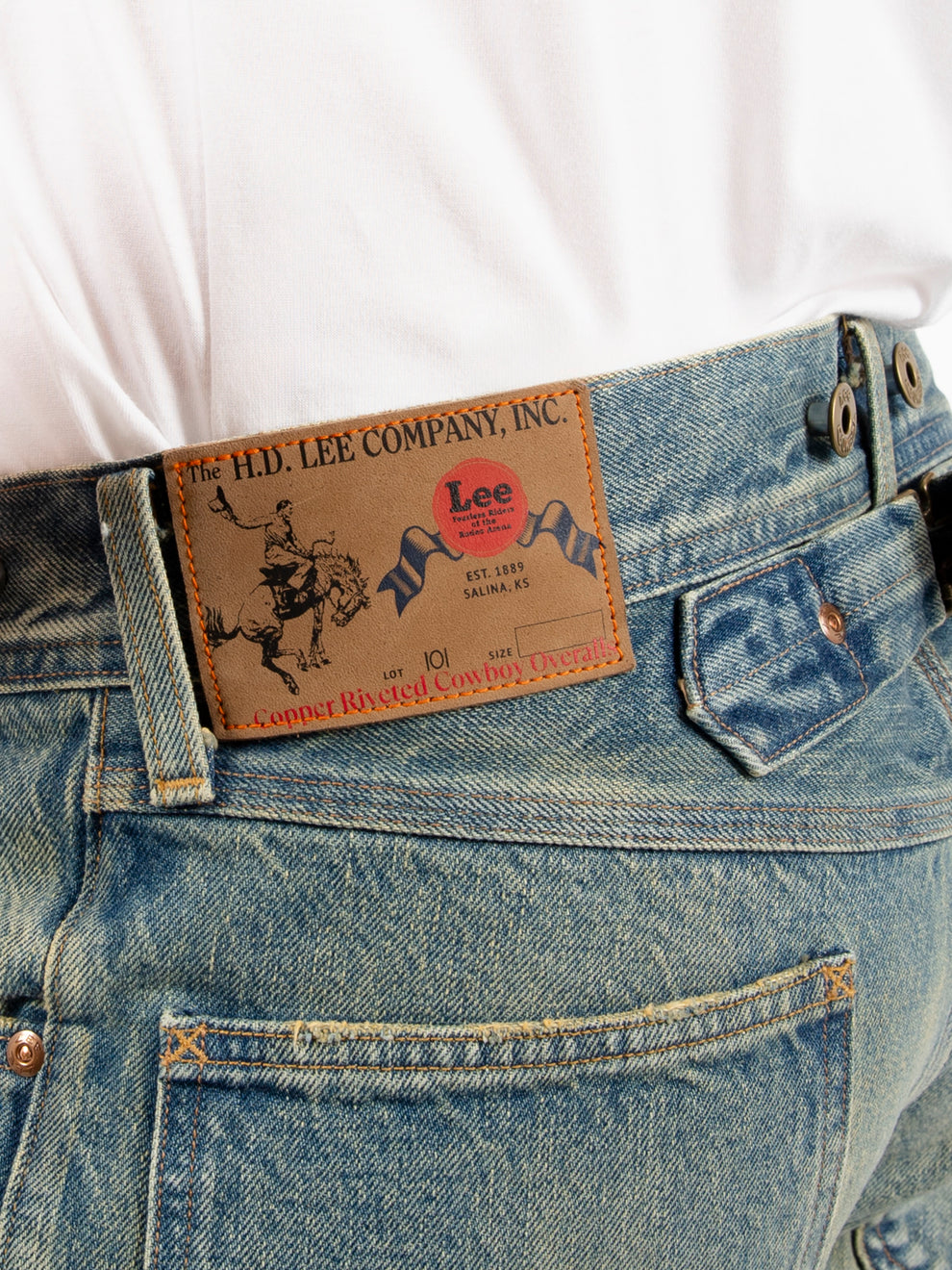 101 Cowboy pant keestone blue