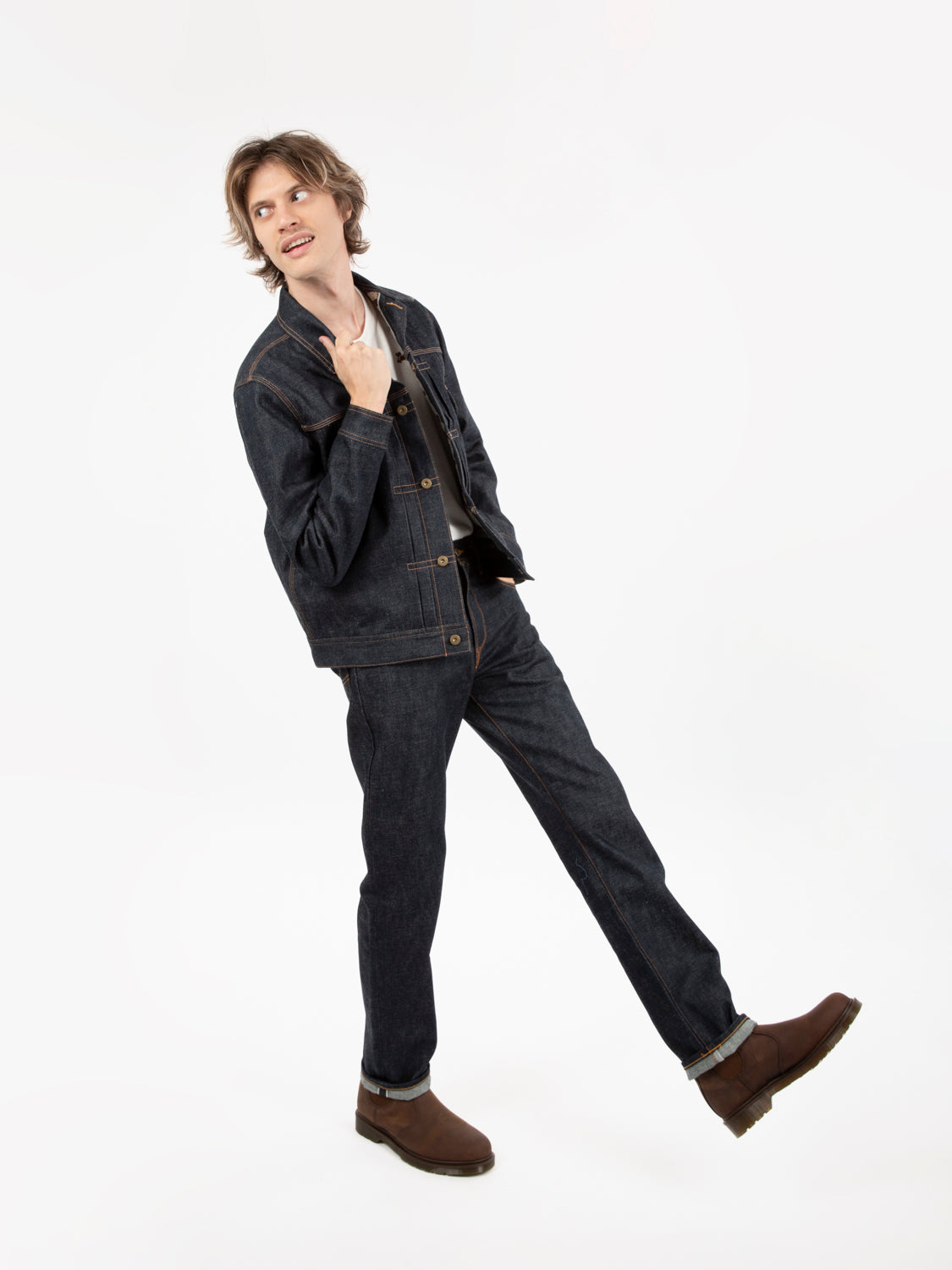 101 Cowboy pant raw indigo