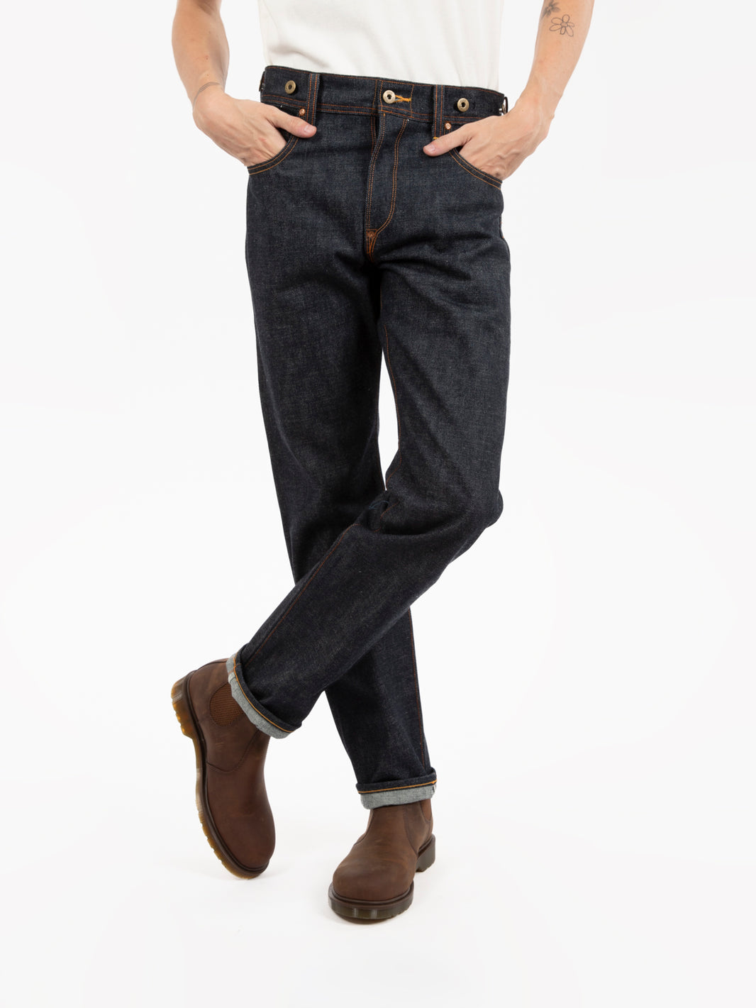 101 Cowboy pant raw indigo