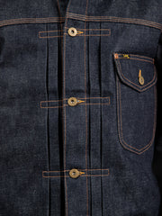 LEE - 101 Lined cowboy jacket raw indigo