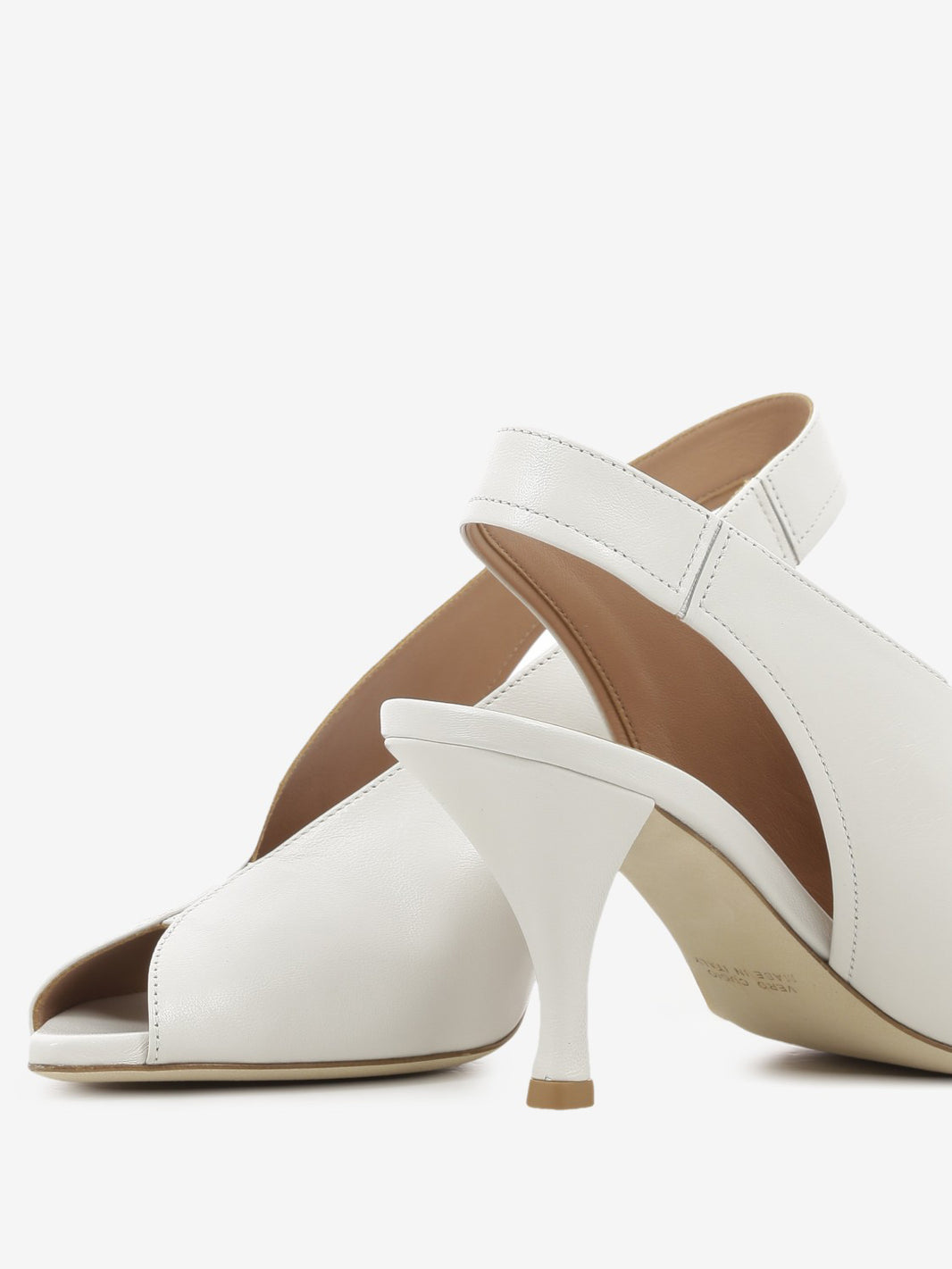 Sandali open toe latte