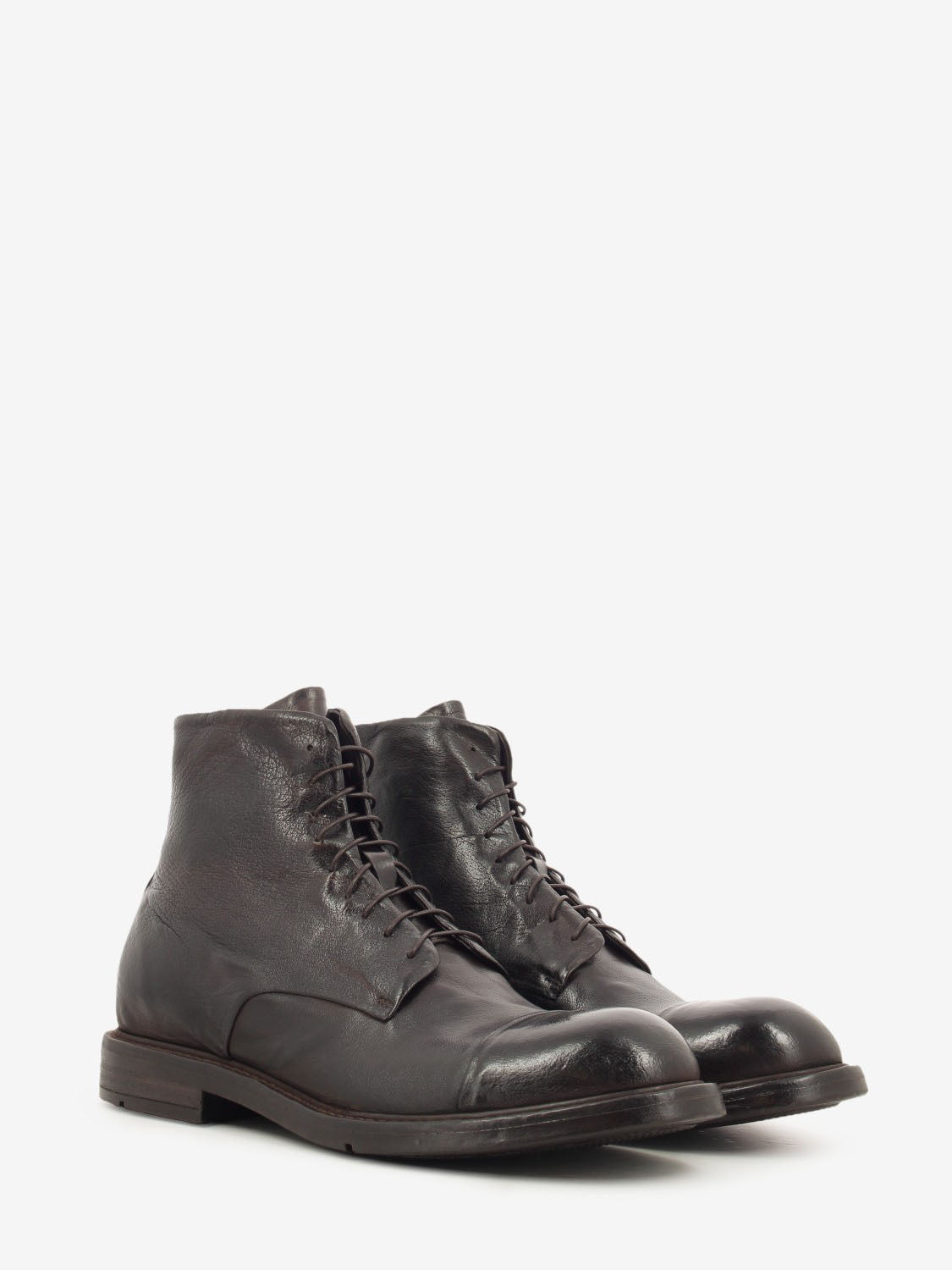 AMPHIBIOUS SHOE EBANO LEATHER IH01A_EBANO