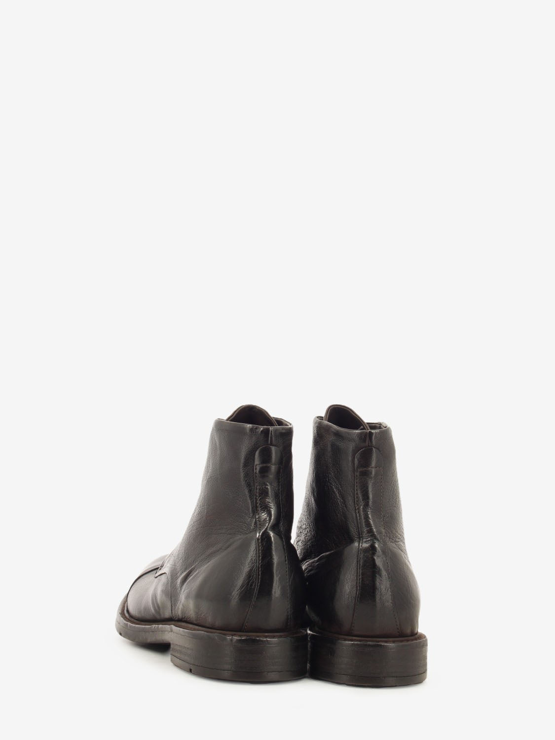 AMPHIBIOUS SHOE EBANO LEATHER IH01A_EBANO