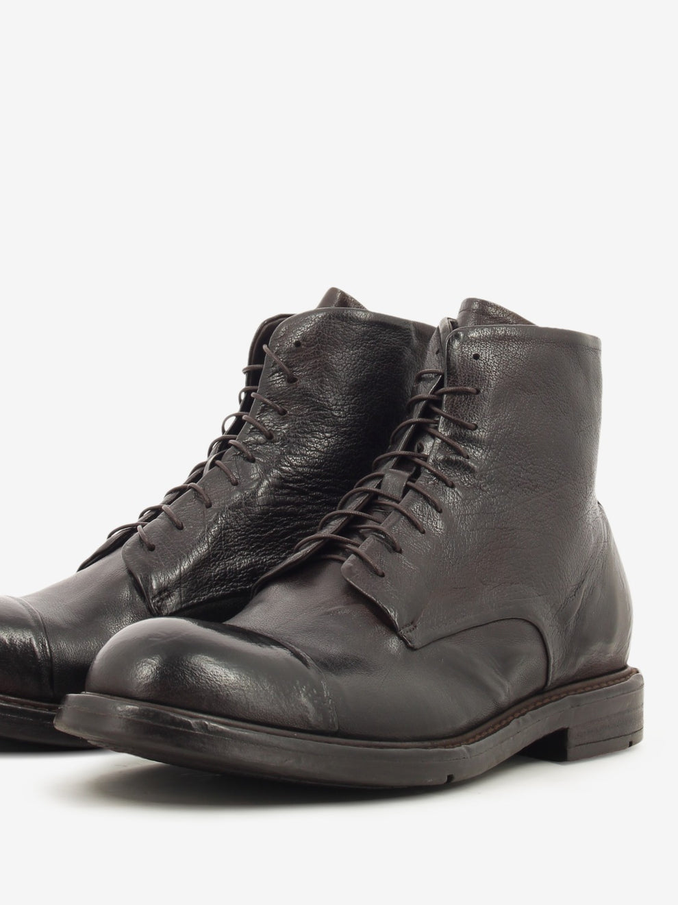 AMPHIBIOUS SHOE EBANO LEATHER IH01A_EBANO