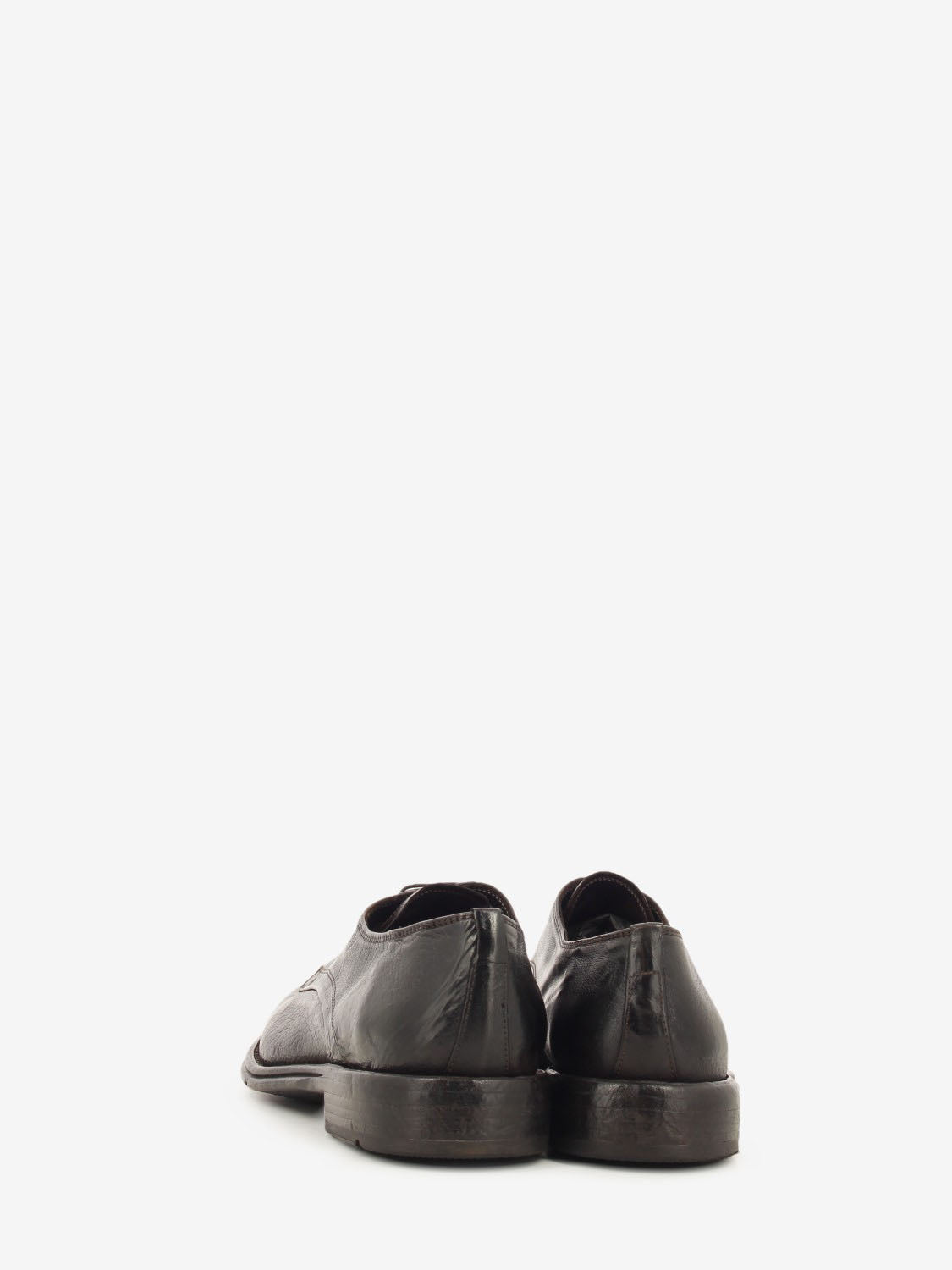 EBONY LEATHER DERBY DF24A_EBANO