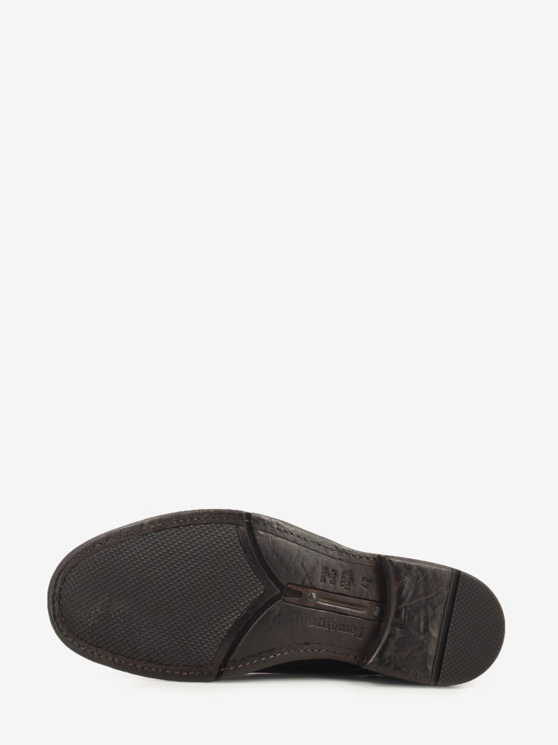 EBONY LEATHER DERBY DF24A_EBANO