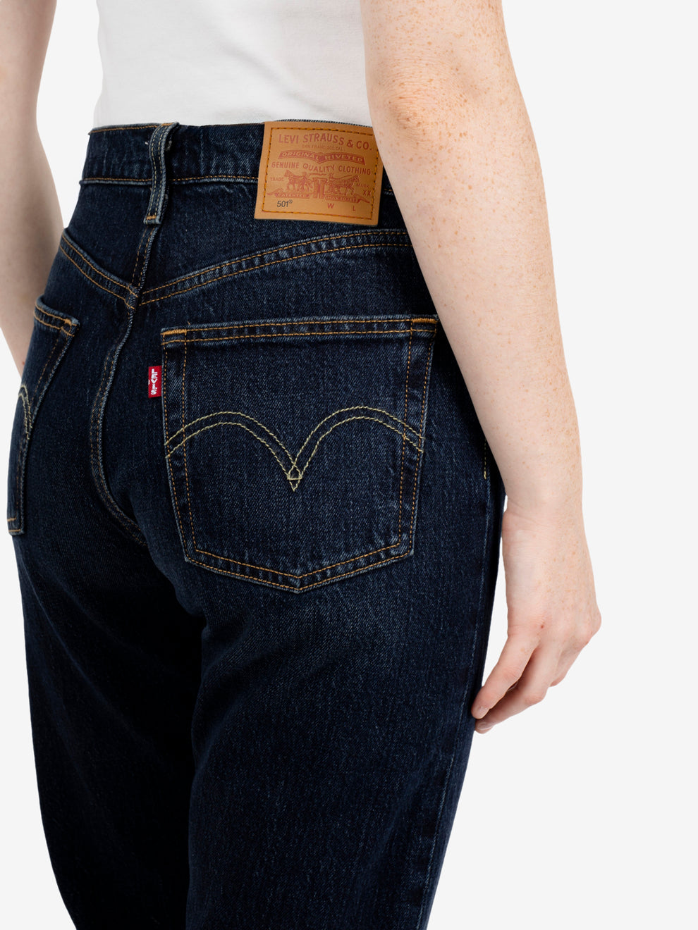 501® Cropped Jeans Time Take - Dark Wash