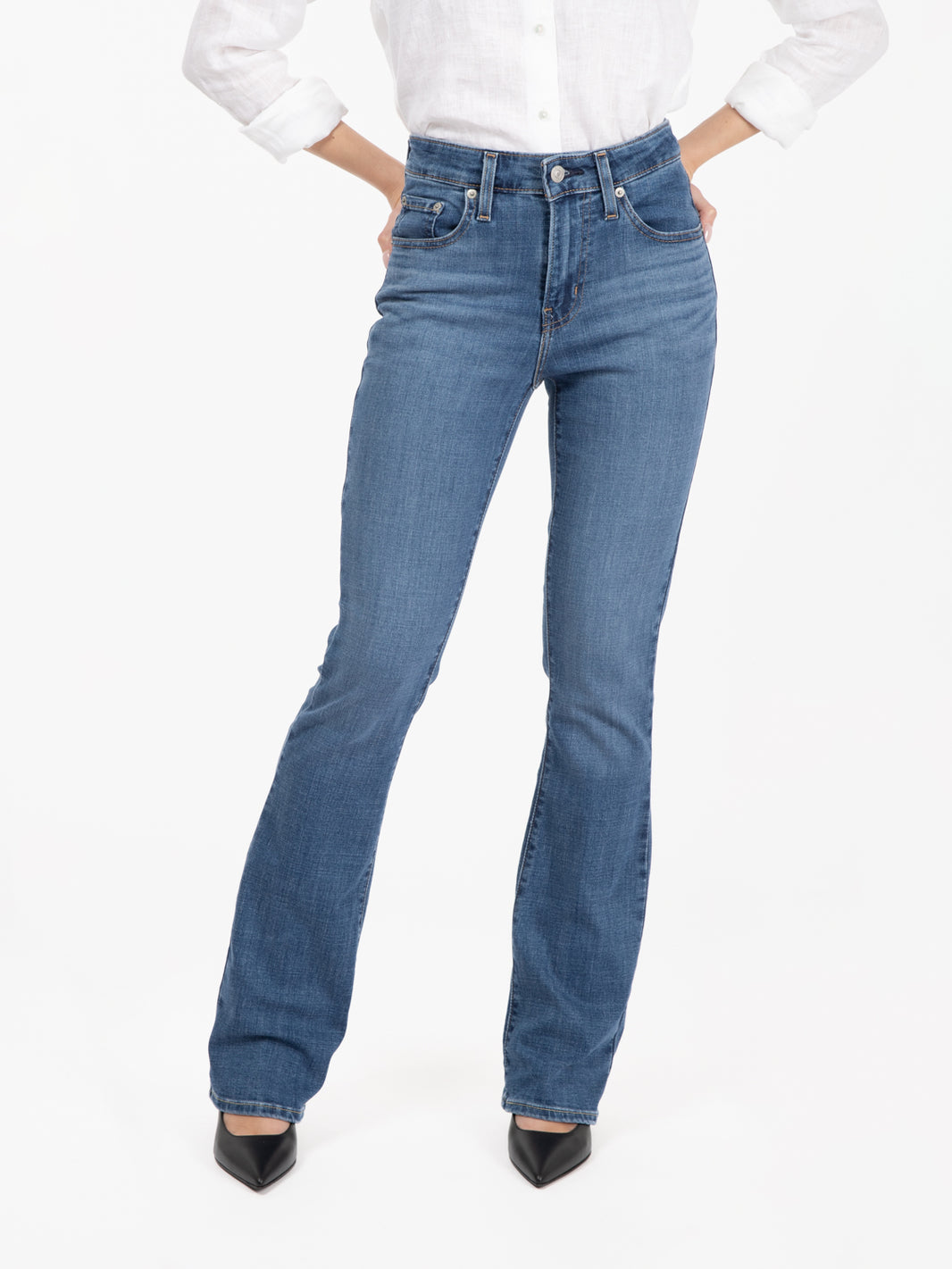 725™ High-Rise Bootcut Lapis Speed