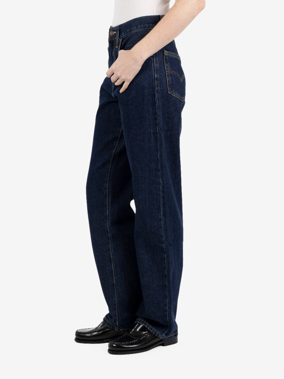 Easy Dad shaded view dark indigo