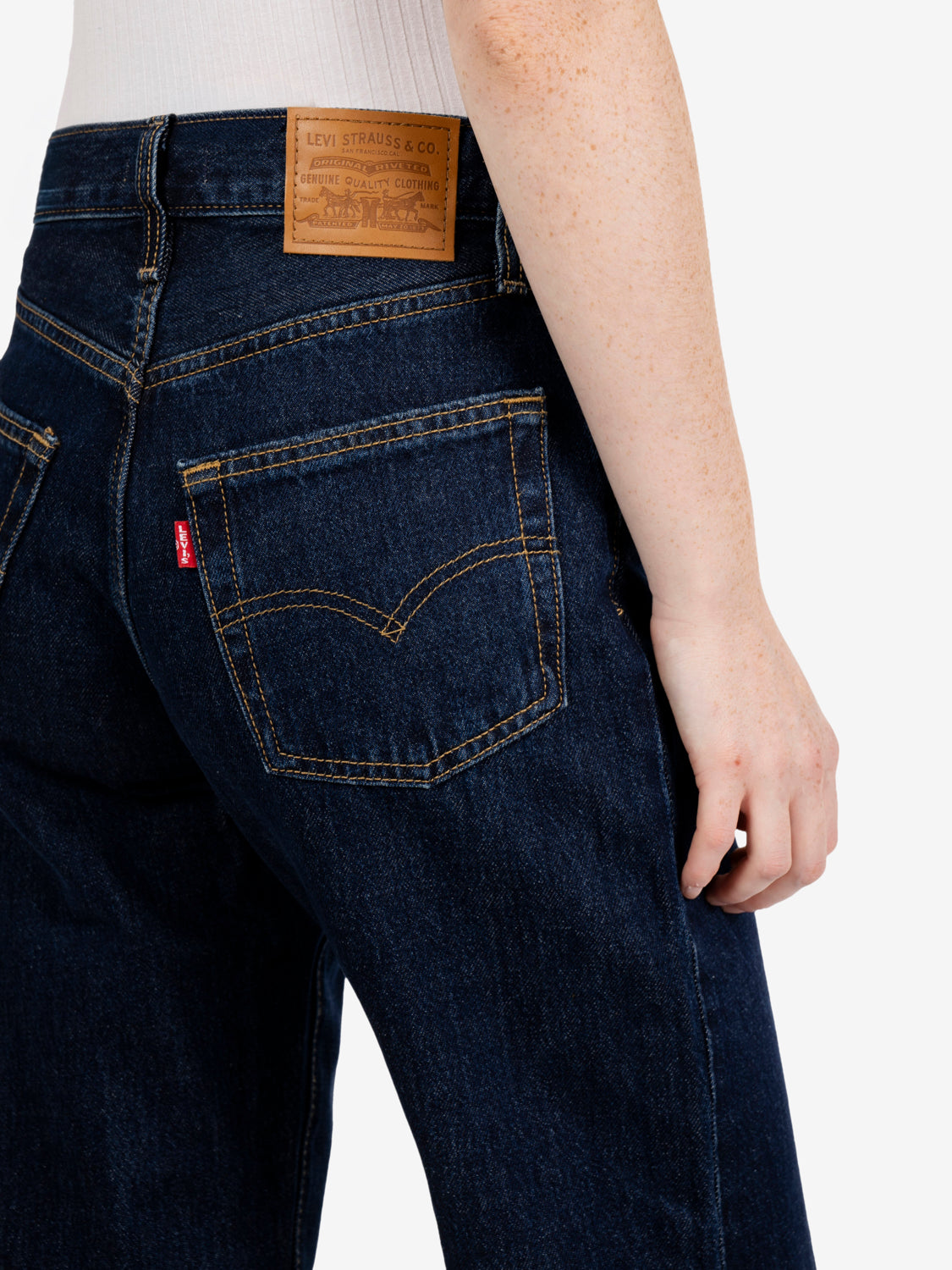 Easy Dad shaded view dark indigo