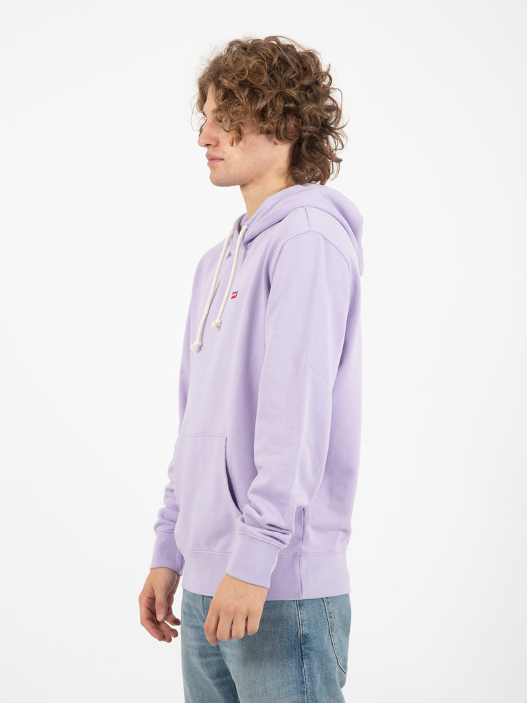 LEVI'S - Felpa hoodie purple rose original silt