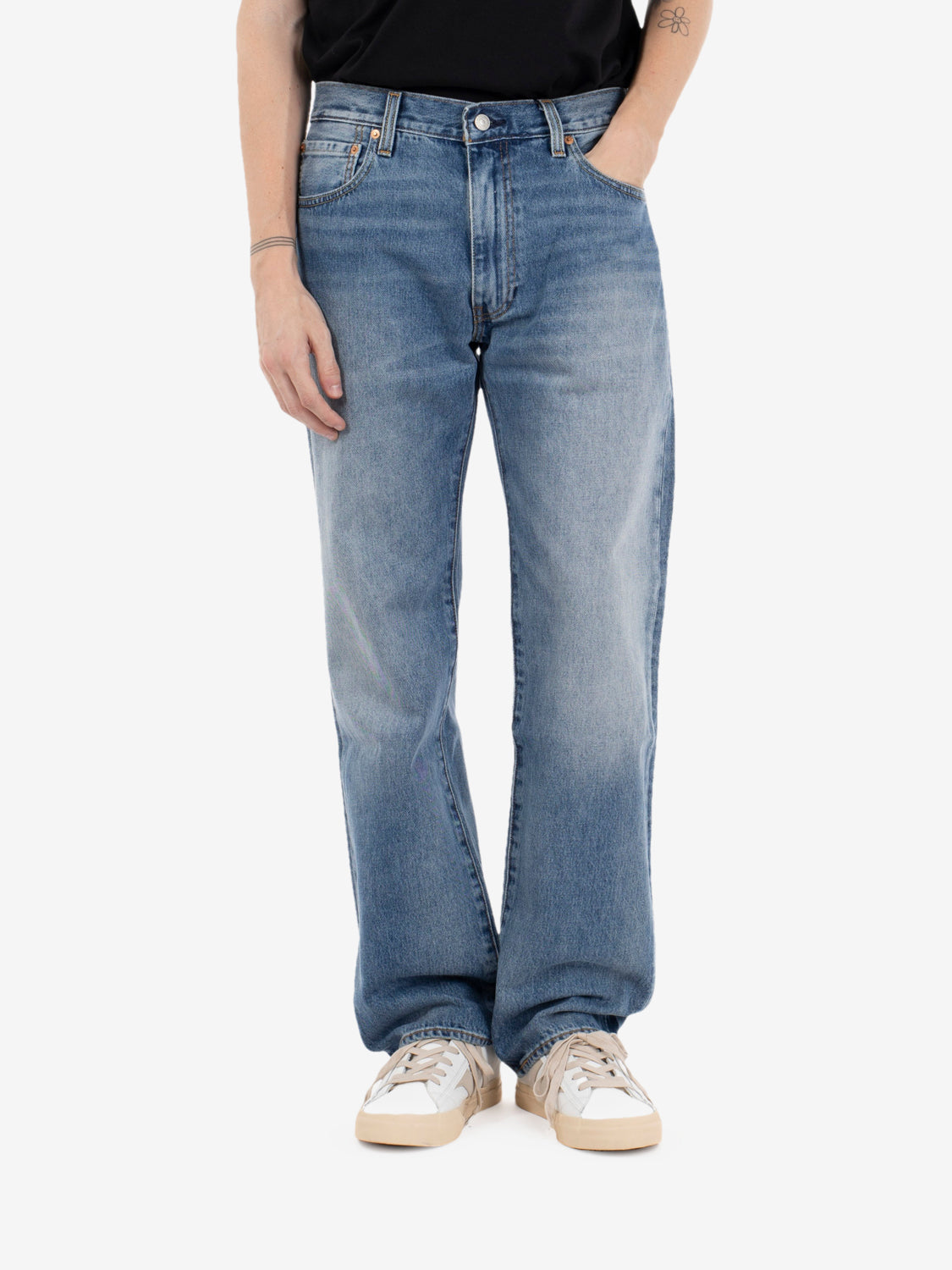 555™ relaxed straight indigo champion jeans