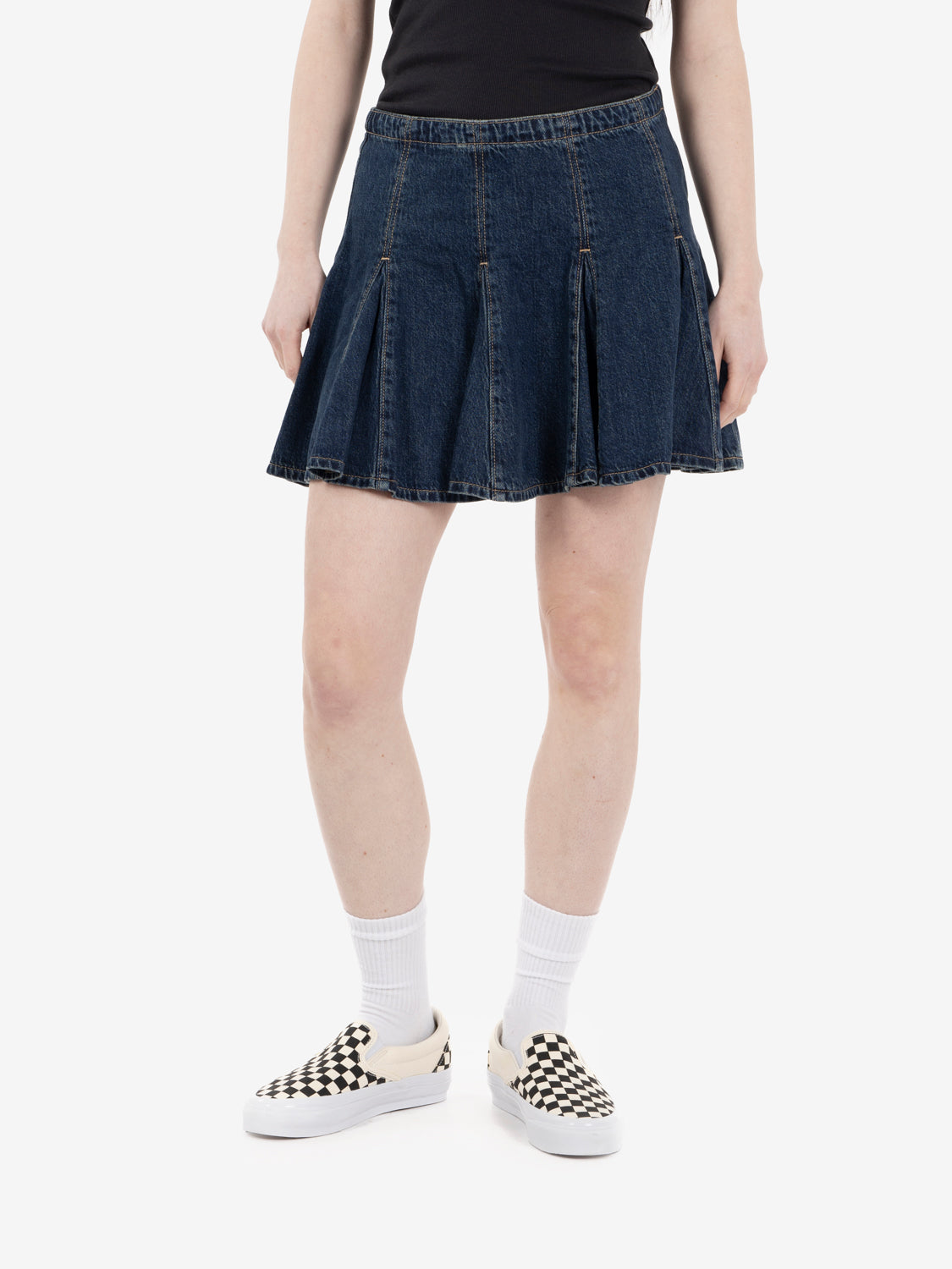 Minigonna Godet Fell Off Stone