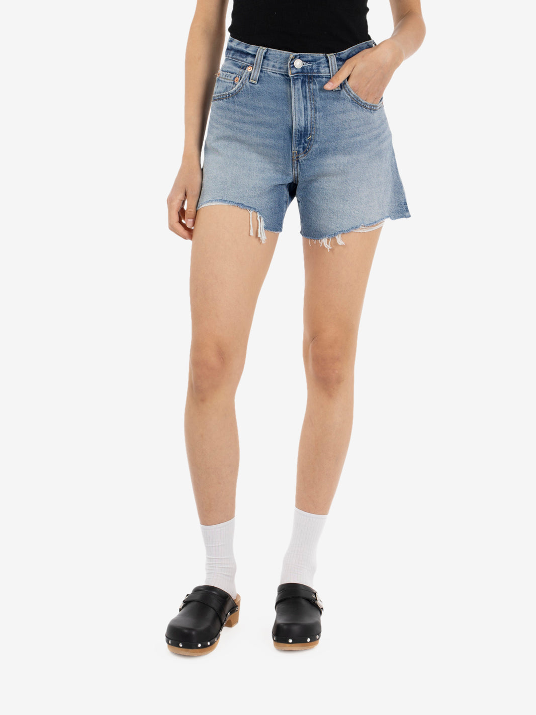 Ribcage shorts Like it Love - Blue