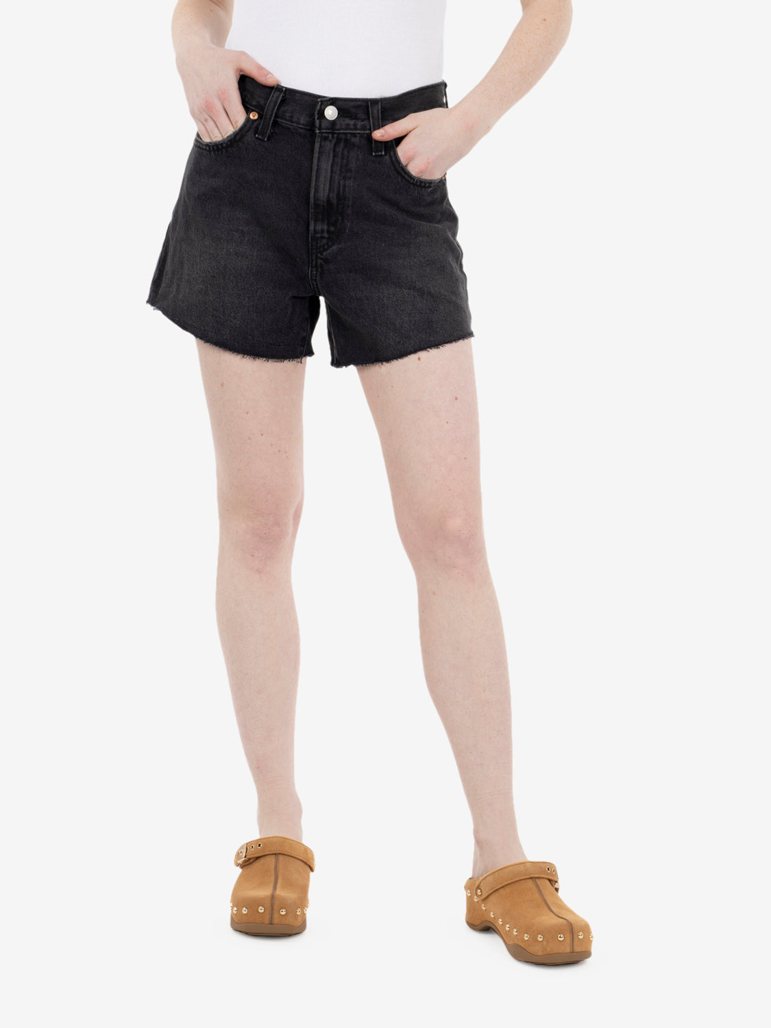 Ribcage shorts Shrink Up - Nero